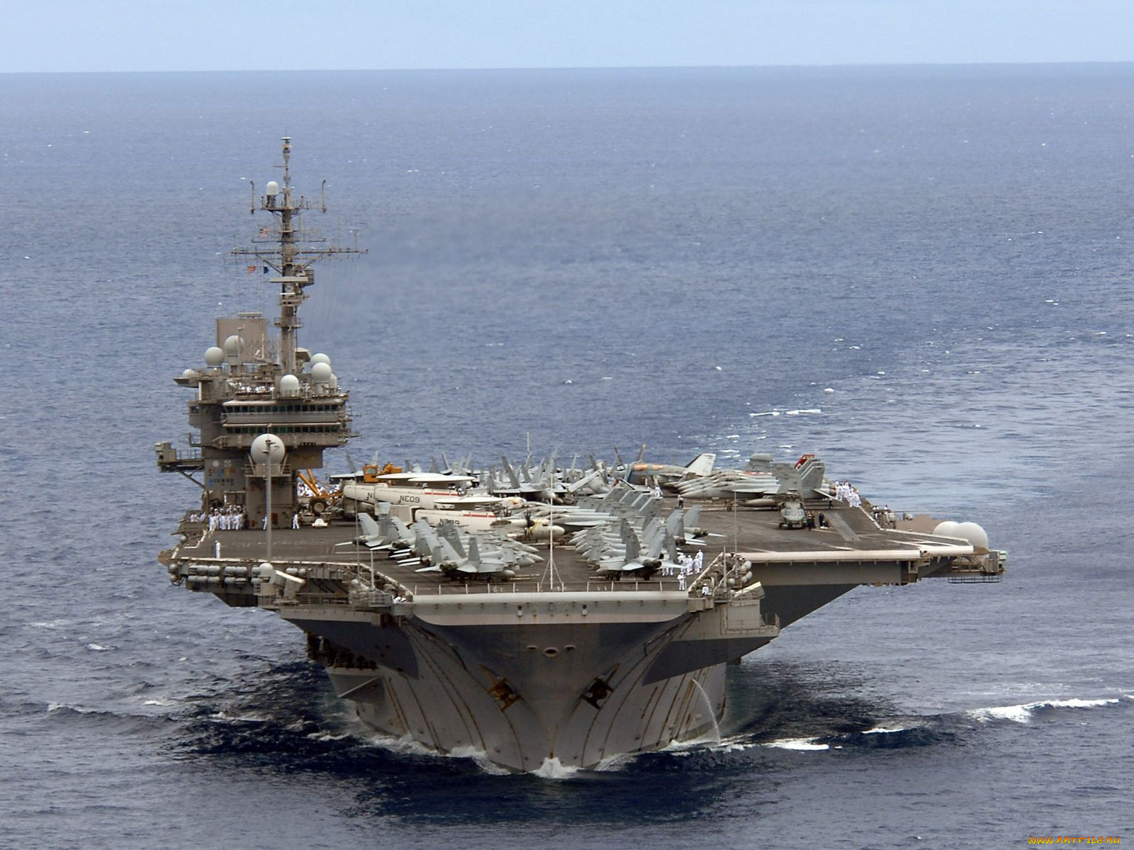 uss, george, bush, cvn, 77, , , 